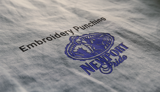 What is embroidery punching  absolute digitizing