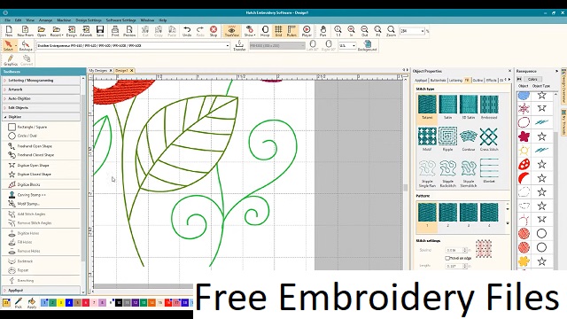 Free Embroidery Files